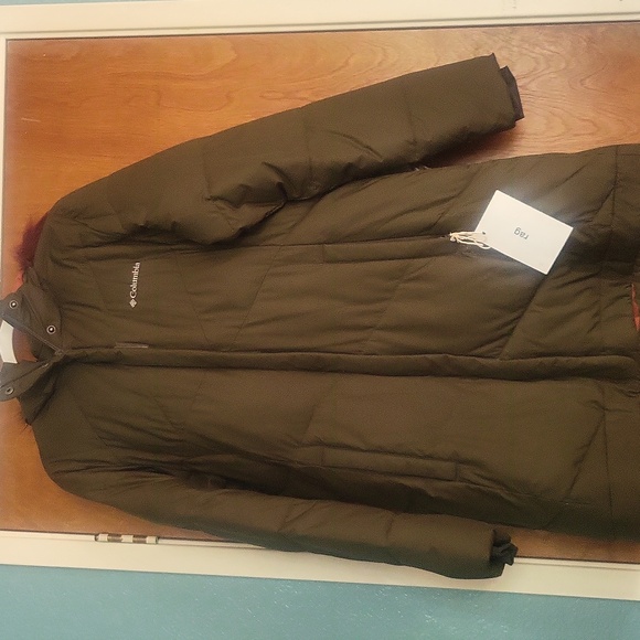Columbia Forest Green Winter Jacket - Picture 1 of 5